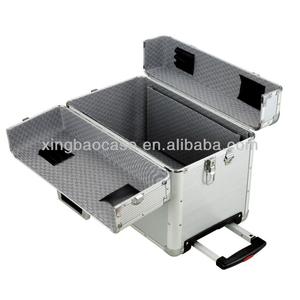 Maleta <span class=keywords><strong>de</strong></span> equipaje <span class=keywords><strong>de</strong></span> aluminio resistente con ruedas Caja <span class=keywords><strong>de</strong></span> barra <span class=keywords><strong>de</strong></span> tracción impermeable <span class=keywords><strong>de</strong></span> calidad Nueva maleta <span class=keywords><strong>de</strong></span> estilo simple - Product Image 3