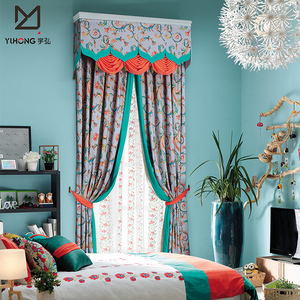 Della Cina elegante stampato blackout tessuto della tenda automatica tenda della finestra <span class=keywords><strong>per</strong></span> i <span class=keywords><strong>bambini</strong></span> camera da letto - Product Image 5