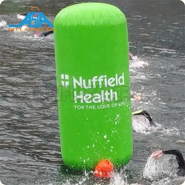 Boia inflável da natação em forma de tubo/boia flutuante da água da propaganda