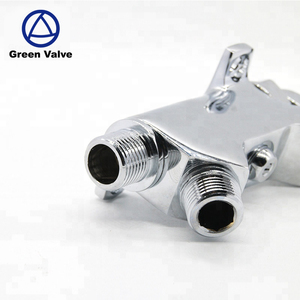 Màu xanh lá cây van Dễ dàng cài đặt thời gian chậm trễ chân kiểm soát bàn đạp Brass <span class=keywords><strong>WC</strong></span> nhà vệ sinh tuôn ra van - Product Image 3