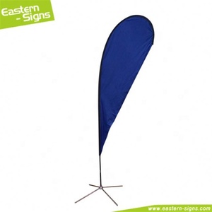 Fabrication polyester extérieur télescopique standard larme drapeau de plume - Product Image 6