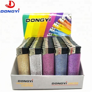 ด้วยกระดาษห่อแววตัดจีนเพียโซพลาสติกที่กำหนดเองไฟแช็กไฟฟ้า - Product Image 6