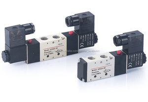 GOGO alta calidad neumática válvula solenoide puerto 1/4 "BSP <span class=keywords><strong>electrovalvula</strong></span> 5/<span class=keywords><strong>2</strong></span> vías - Product Image 2