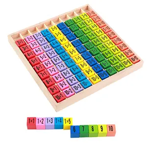 Multiplication formula table children's wooden early education educational learning toys