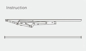 Meccanismo idraulico dell'ascensore di AODELI & E-SHINING per la cerniera del letto del letto altro industriale 1200-1500MM 40-110KG 3.5MM dell'<span class=keywords><strong>hardware</strong></span> della mobilia - Product Image 2