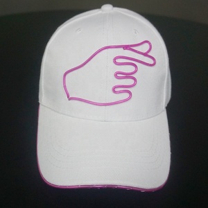 Chất Lượng Cao <span class=keywords><strong>LED</strong></span> Light Up <span class=keywords><strong>Led</strong></span> <span class=keywords><strong>Cap</strong></span> Tùy Chỉnh Chấp Thuận Unisex <span class=keywords><strong>Led</strong></span> Nhấp Nháy Đảng Baseball Hat - Product Image 5