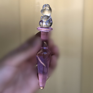 Tapón <span class=keywords><strong>Anal</strong></span> de Cristal con Diseño de Oso Rosa, Juguete Sexual <span class=keywords><strong>Anal</strong></span> para Hombre y Mujer - Product Image 2
