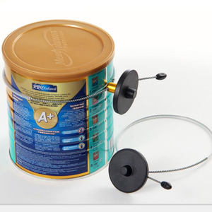 Sữa bột báo động chống trộm, EAS chống trộm báo động an Ninh AM 58kHz RF 8.2MHz hệ thống r50mm chai rượu vang an toàn tag với dây buộc - Product Image 6