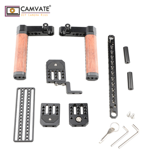 CAMVATE 5 "и 7" ЖК-монитор директора стабилизатор каркас каркаса (компактный) с деревянной ручкой - Product Image 2