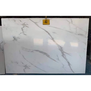 Đá Cẩm Thạch nhân tạo Tấm cho Bàn, Bảng tops, Calacatta Trắng Đá Nhân Tạo - Product Image 3