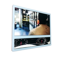 Mejor calidad full HD lcd de vídeo ad player ascensor publicidad Pantalla de señalización digital