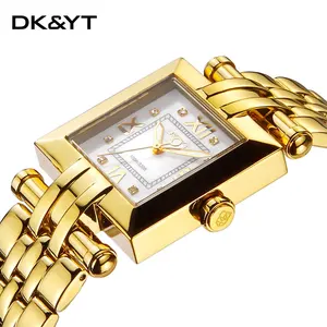 shenzhen dualtime ladies stainless steel case quartz movement watch for women stainless watch bracelet