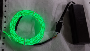 <span class=keywords><strong>Fil</strong></span> EL <span class=keywords><strong>lumineux</strong></span> néon haute luminosité 5 mm - Product Image 3