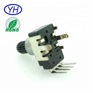 Potentiomètre rotatif à résistance variable à 4 broches 11MM à isolation en film de carbone, best-seller, b103 B104 - Product Image 2