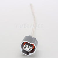 6189-0249 TS090 Konektor Fog 2 Pin Betina untuk Kabel Harness Otomotif Lampu Sein Samping T-oyota