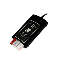 Lector y Escritor de Tarjetas Inteligentes NFC RFID USB ABS de 13.56MHz ACR1281U para Control de Acceso
