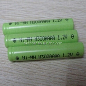 長寿命の1.2V300mAh充電式NIMHバッテリー