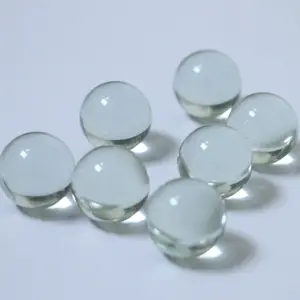 A Glass Ball Solid 100mm Clear Glass Christmas Ball Wholesale