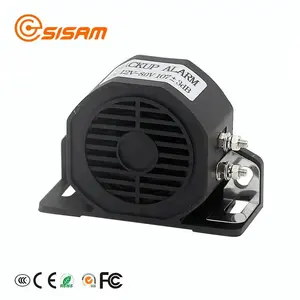 12V-80V camión reversa coche hablando de la sirena de alarma de cuerno/impermeable sirena de alarma cuerno de alarma