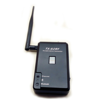 Émetteur disco silencieux portable TX-60RF avec microphone pour événement en plein air, fitness, yoga