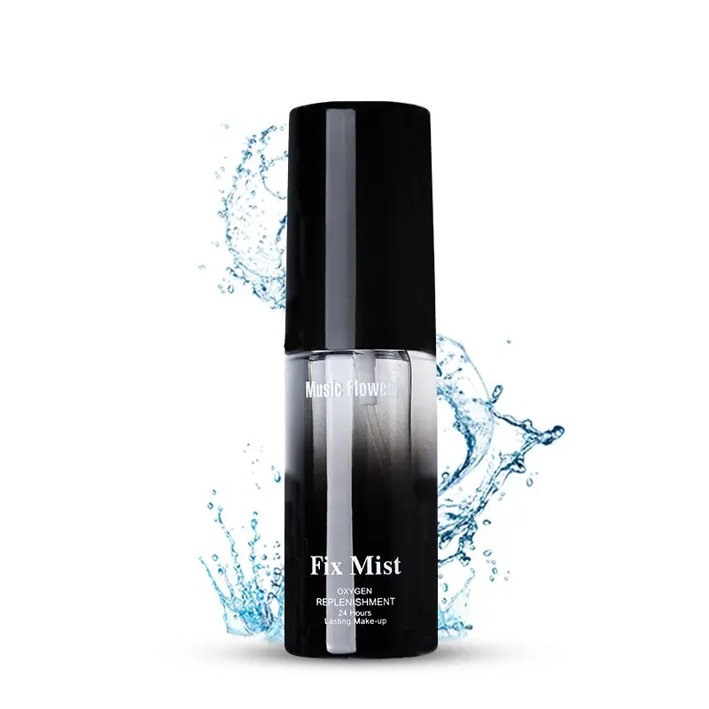 Hot Koop Muziek Bloem 24 Uur Maken Up Instelling Spray Water Hydraterende Smoothing Matte Gezicht Make-Up Instelling Spray