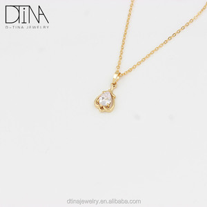 Set Perhiasan Pengantin Desain Sederhana, Set Perhiasan Pengantin Emas 18K Buatan Mewah - Product Image 2