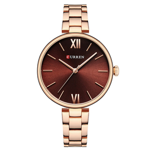CURREN Donne <span class=keywords><strong>Orologi</strong></span> Top <span class=keywords><strong>Marca</strong></span> Famosa <span class=keywords><strong>di</strong></span> Lusso Del Braccialetto Femminile Orologio Al Quarzo Delle Signore <span class=keywords><strong>Orologi</strong></span> Da Donna <span class=keywords><strong>Orologi</strong></span> Da Polso Relogio Feminino - Product Image 1