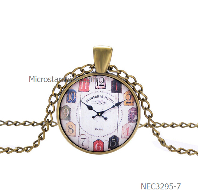 2016 EN STOCK Joyería de Moda Las Mujeres Universo Media Luna Galaxy Collar Simple