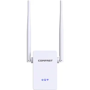 Sendiri R & D COMFAST CF-WR755AC Wifi Extender 1200 Mpbs WPA-PSK/WPA2-PSK WPA/WPA2 Enkripsi Repeater Wifi Router rentang