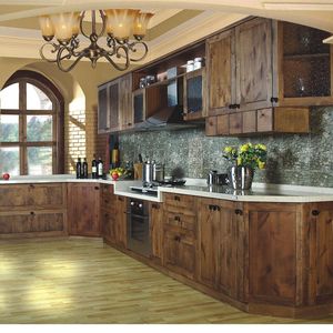 פושאן מפעל מלמין עץ זברה מודרנית דלתות ארון מטבח - Product Image 3