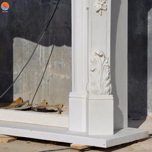 Piedra <span class=keywords><strong>de</strong></span> mármol blanco <span class=keywords><strong>de</strong></span> Carrara puro natural, <span class=keywords><strong>chimenea</strong></span> interior, diseño moderno para decoración <span class=keywords><strong>de</strong></span> apartamentos y casas - Product Image 5