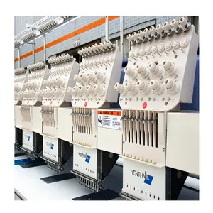 YXT915 NEW Automatic 6 Head Embroidery Machine with Prices 4 in 1 Big Embroidery Area 16 Languages