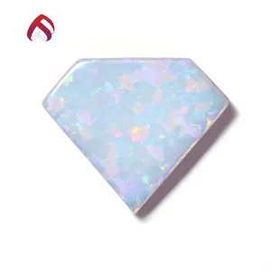 Di alta qualità forma diamand bianco 17B sintetico opal pietra allentata prezzo