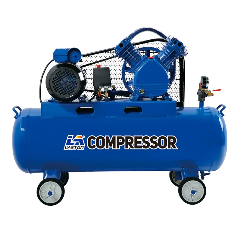 New Arrival High Efficiency Piston Industrial Compressor Single Phase 2.2kw/3HP 70L Copper Wire Belt Driven Air Compressor