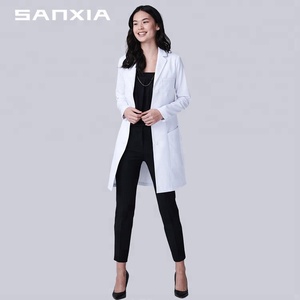 <span class=keywords><strong>100</strong></span>% <span class=keywords><strong>cotone</strong></span> o Poliestere delle Donne del <span class=keywords><strong>Cotone</strong></span> <span class=keywords><strong>Bianco</strong></span> <span class=keywords><strong>Camice</strong></span> da laboratorio - Product Image 3