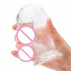 Kristall gelee Dildo Realistisch Geschlecht Spielt für Frau Weichen Künstlichen Penis Saugnapf <span class=keywords><strong>Strapon</strong></span> <span class=keywords><strong>Dick</strong></span> - Product Image 4