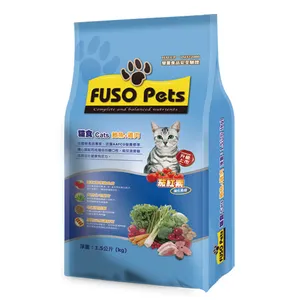 Fuso Wholesale Bulk Pouch Pet Cat Dry Food Tuna+Chicken