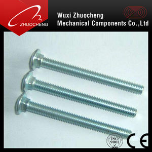 High Quality M6 M8 <strong>M10</strong> Zinc Plated Flat Head square Neck <strong>coach</strong> <strong>Bolt</strong> Carriage <strong>Bolt</strong> - Product Image 4