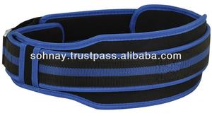 Cinturón de gimnasio antideslizante duradero ajustable de neopreno unisex con logotipo personalizado de Protección deportiva-Venta al por mayor - Product Image 6