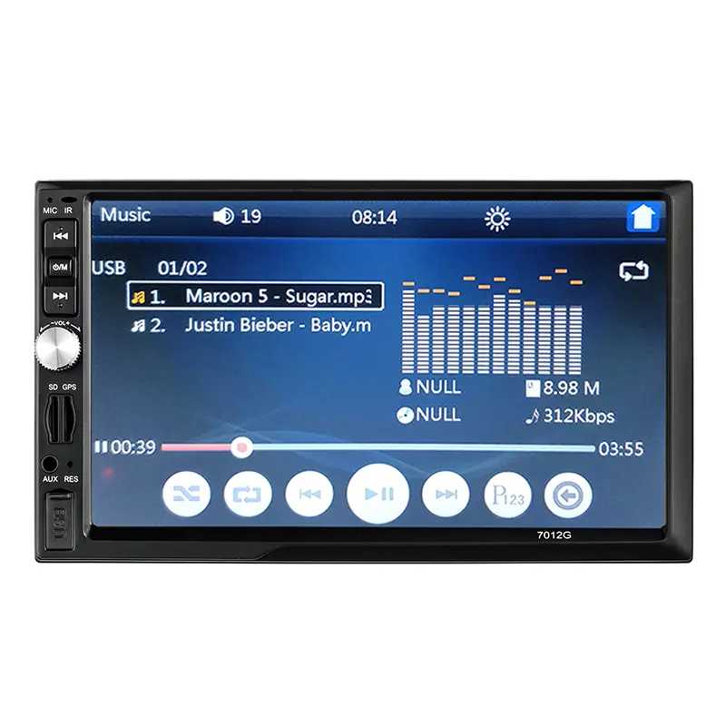 Pemutar Radio FM/AM Dvd Mobil, Sistem Navigasi Gps untuk Mobil Universal