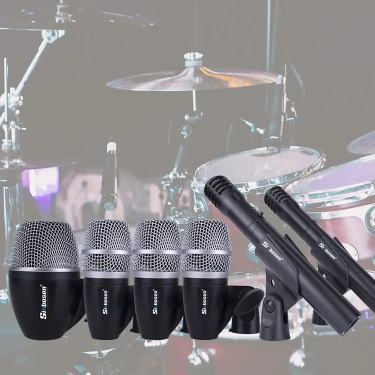 Jazz Snare TOM bass Drum mic kit microfoon