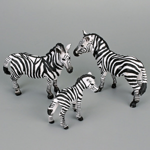 1er ensemble: Simulation en PVC modè<span class=keywords><strong>le</strong></span> en plastique solide <span class=keywords><strong>loup</strong></span> chèvre cheval animaux jouets Figurines animaux jouets - Product Image 2