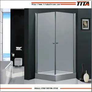 Hangzhou Construction Glass Shower Door Corner Bathroom Living Shower Room