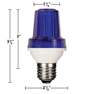 Ampoules LED clignotantes à base E27 110V/220V 2W pour éclairage de vacances - Product Image 3