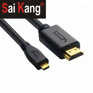 De alta velocidade do telefone móvel portátil mini hadm para hdmi para hdmi cabo hdmi 4K