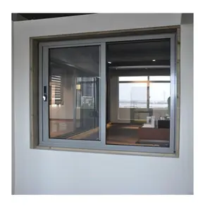 Modern Design Aluminum Sliding Casement Window Safe and Simple with Easy Operation