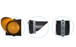 Semáforo LED <span class=keywords><strong>Amarillo</strong></span> de 300 mm con Carcasa de PC, Gran Oferta - Product Image 4