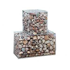 镀锌钢焊接 gabion 岩墙/gabion 墙篮/挡墙