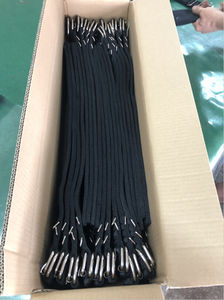 2-इंच चौड़ा हेवी ड्यूटी डॉग कॉलर टिकाऊ और बड़े कुत्तों के लिए नरम नायलॉन बद्धी की 4 परतें मुफ्त नमूना रिबन सॉलिड एसएस से बना है - Product Image 4