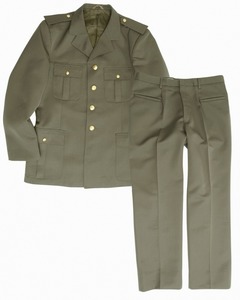 カスタム米国オリーブグリーンスタイルオフィサーセレモニー制服ドレススーツ - Product Image 2